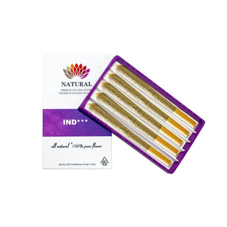 Child-Resistant Push Pack Pre-Rolls Packaging Box
