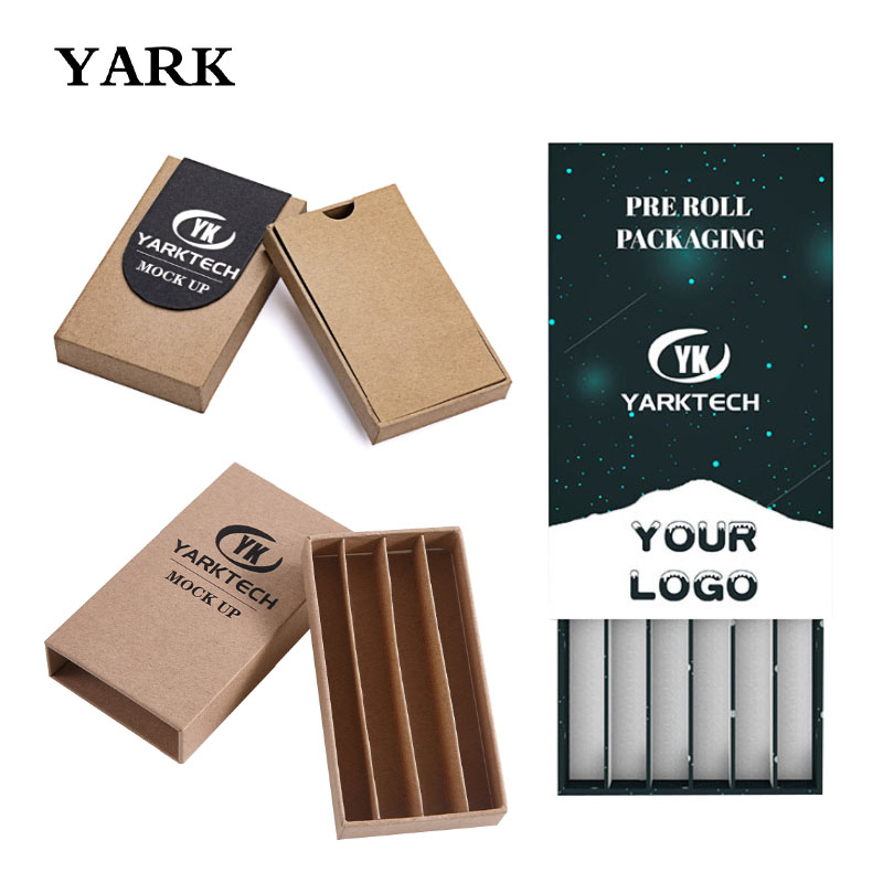 Child Resistant Slider Pre-Roll Packaging Boxes