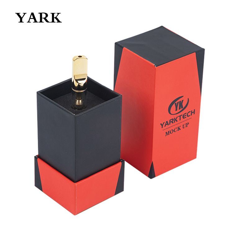 Stand up slide drawer vape cartridge packaging