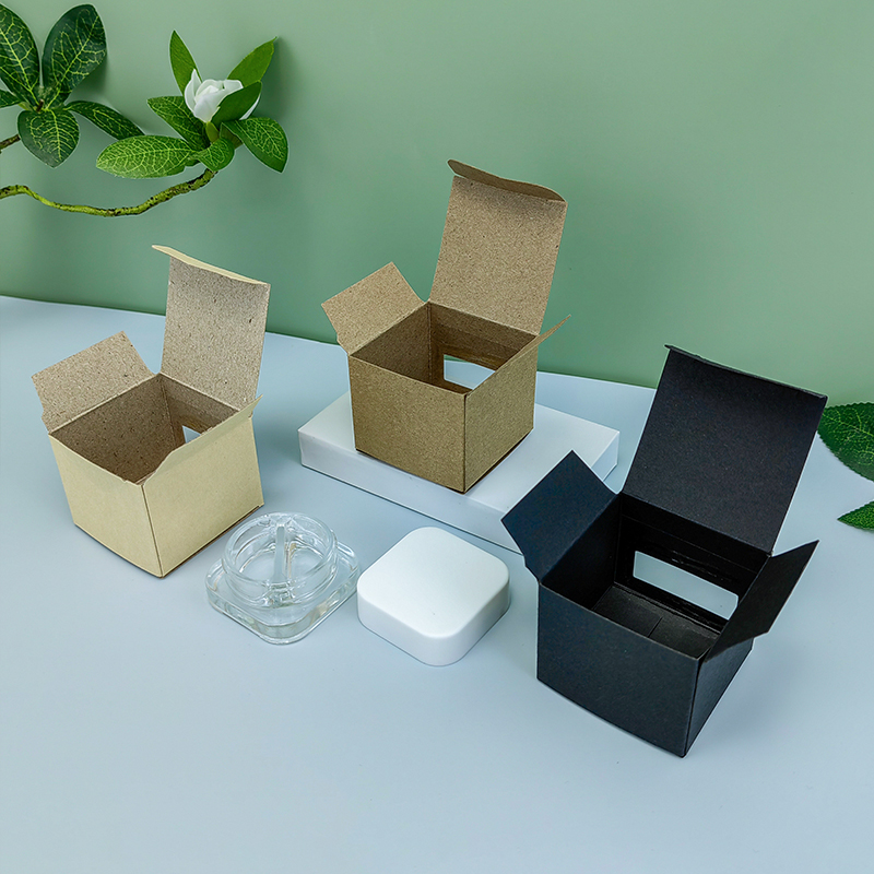 Customized Concentrate Glass Jar Cardboard Box
