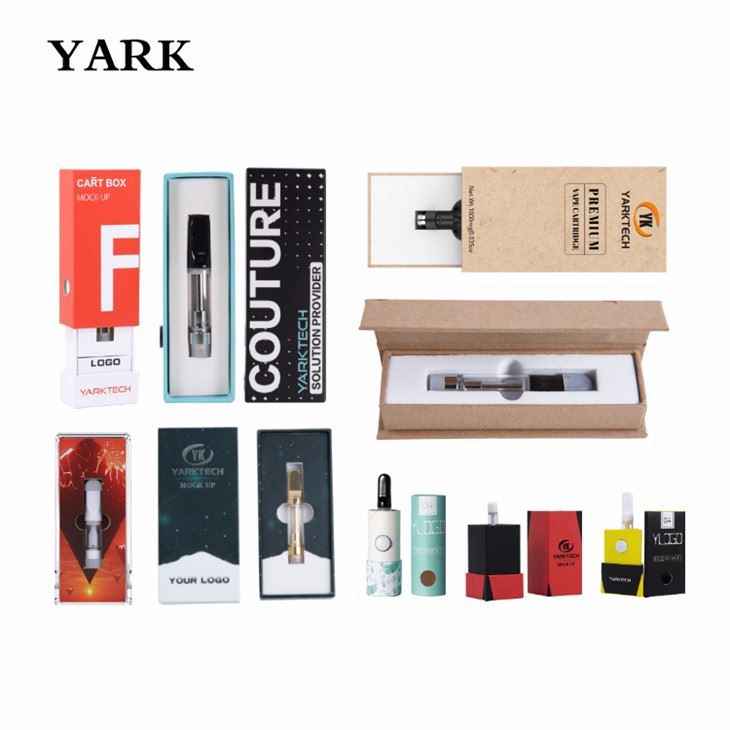 Vape Cartridge Packaging With CR Button