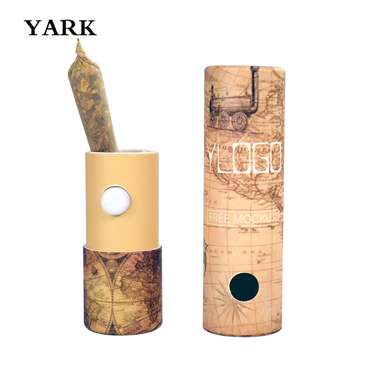 Child Resistant Prerolled Joints Tube Packaging