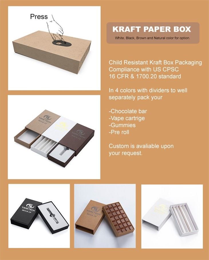 Child Proof Luxury Pre Roll Packaging