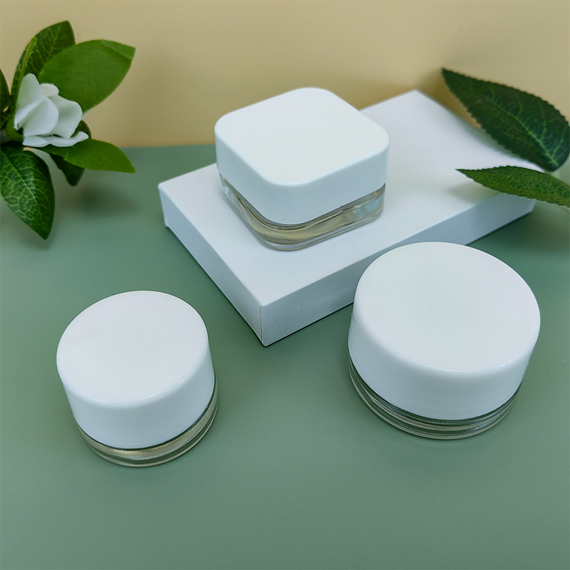 Childproof Lid Cube Wax Concentrate Jars