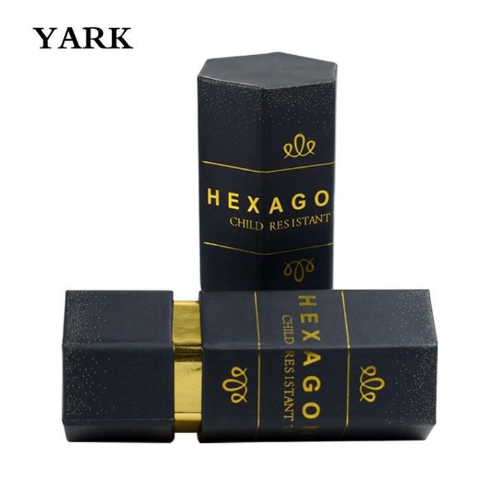 Premium Hexagon Vape Cartridge Packaging