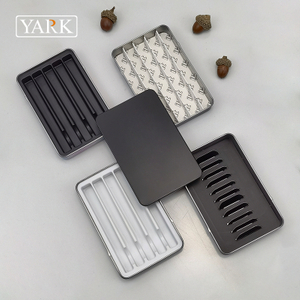 Child Proof Square Sliding Tin Preroll Boxes