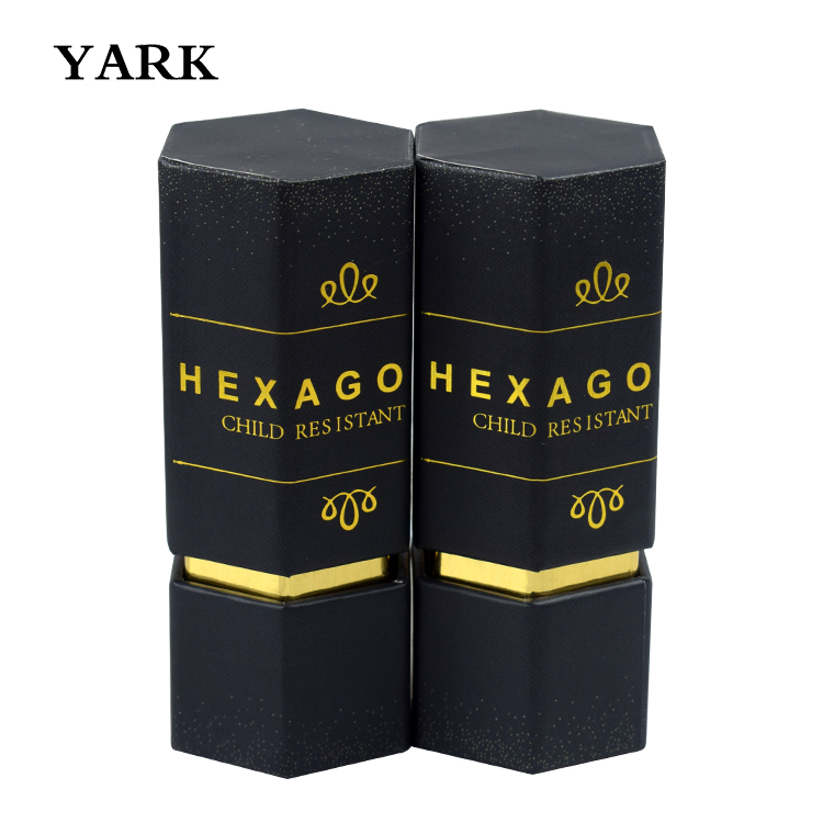 Weed Vape Hexagon Tube Packaging