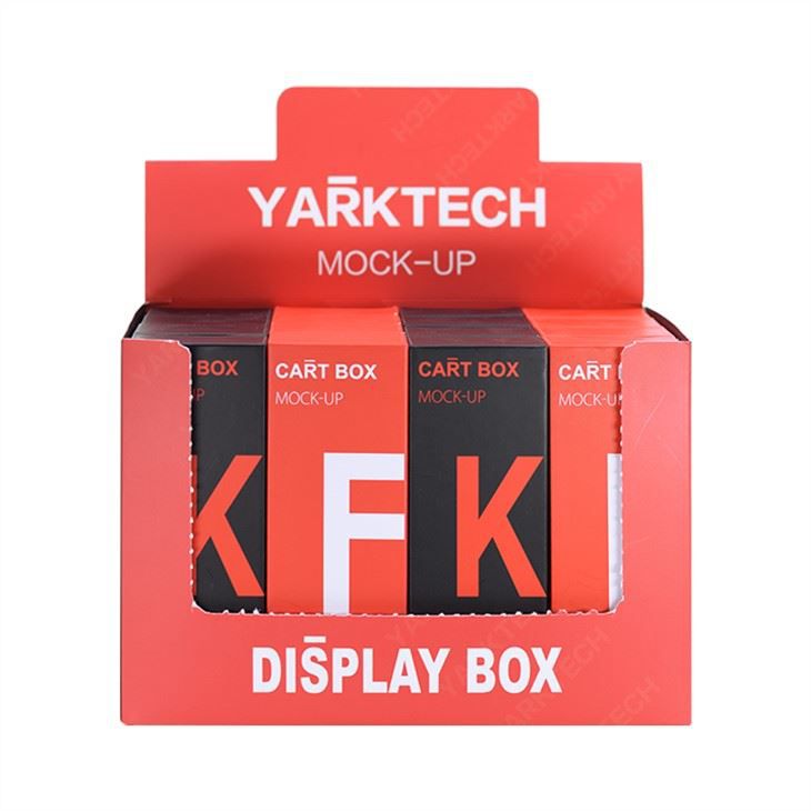 Custom Vape Cartridge Display Box Packaging