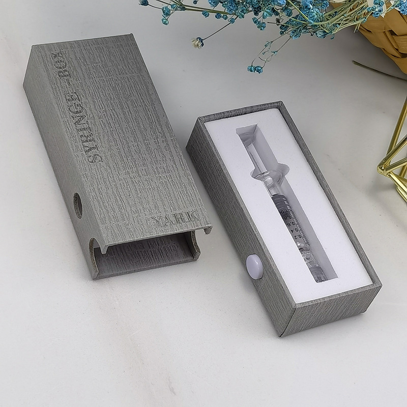 Child Resistant CBD 1ml Glass Syringes Packaging